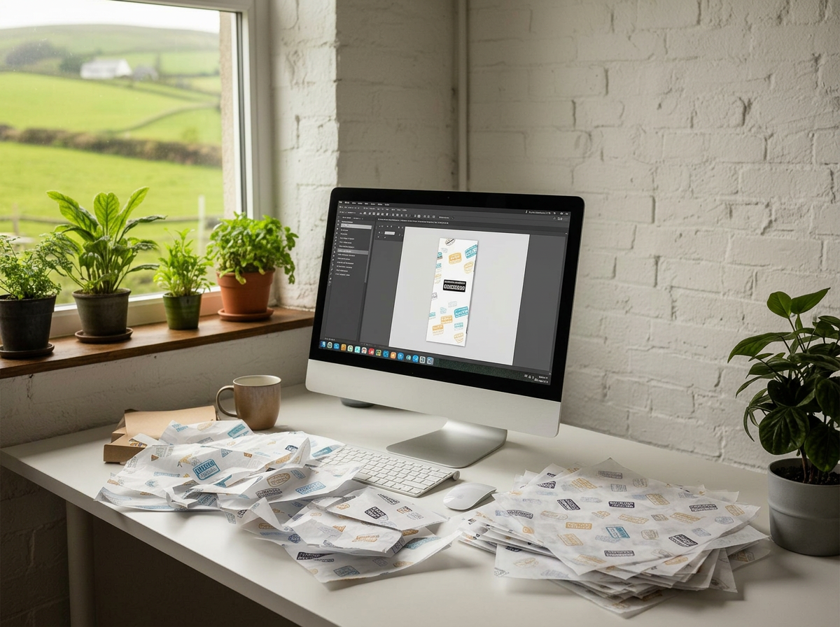 Big Tissue office — custom printed tissue paper specialists with 20 years experience