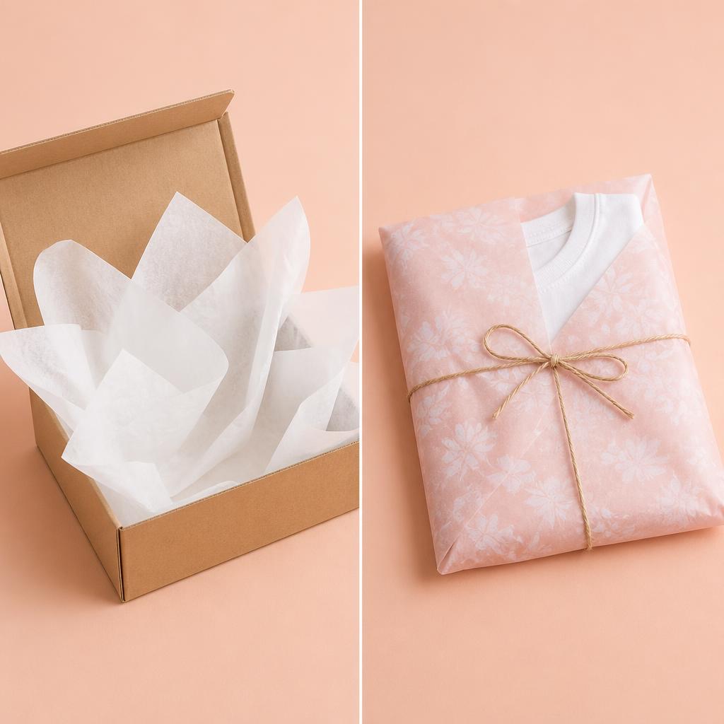 Tissue Paper Insert vs Wrap: Which Style Suits Your Product Best? - Big Tissue blog