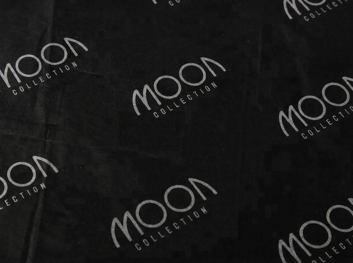 40gsm greaseproof food-safe custom printed tissue paper for bakeries and food packaging